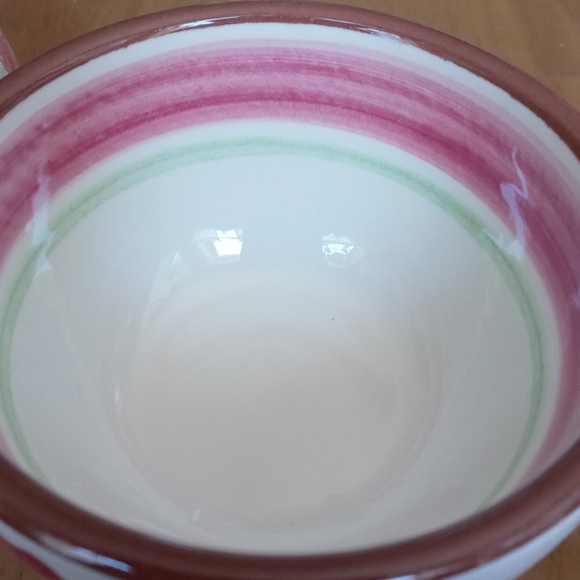 Strangl Pottery cups/ mugs (pair) Wild Rose - Picture 8 of 8